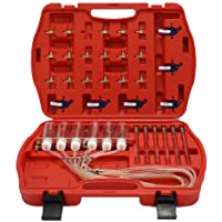 KKmoon Kit de Herramientas de Prueba del Medidor de Flujo del Inyector Accesorio- Adaptador de Rel Común Probador de…